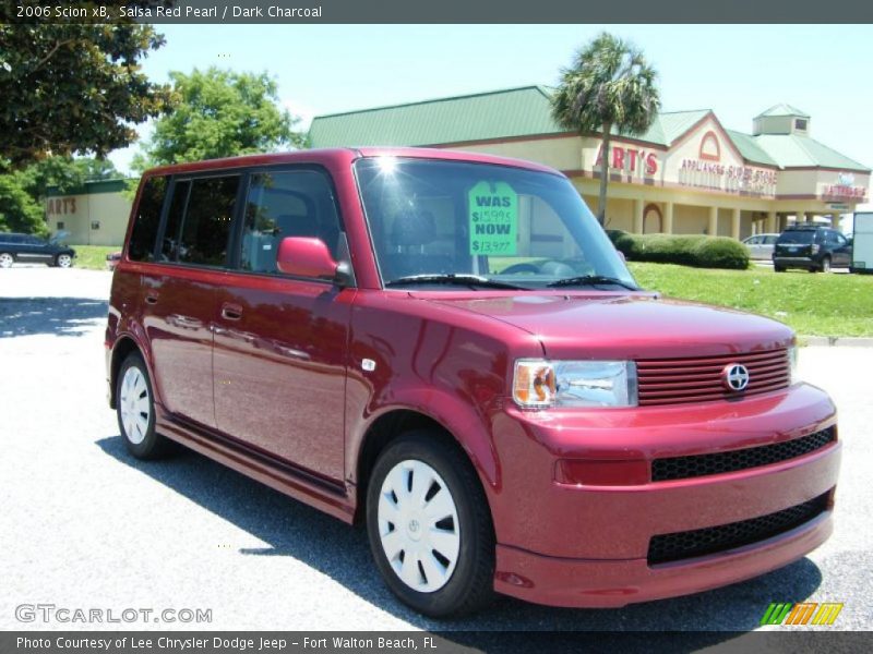 Salsa Red Pearl / Dark Charcoal 2006 Scion xB