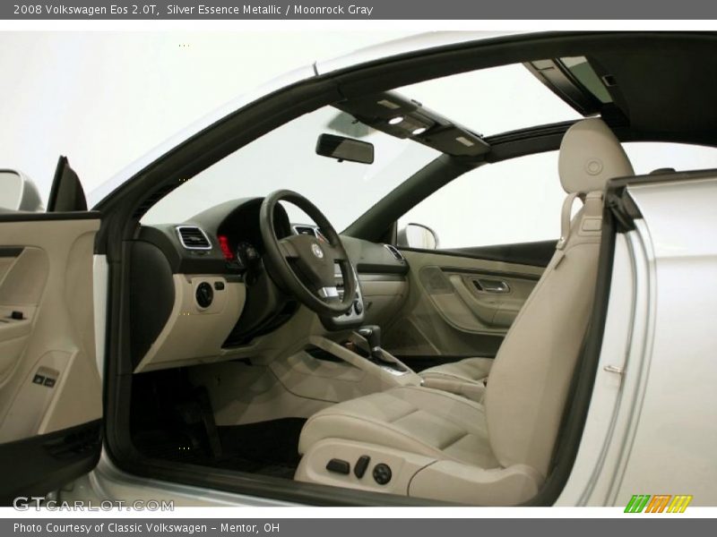 Silver Essence Metallic / Moonrock Gray 2008 Volkswagen Eos 2.0T
