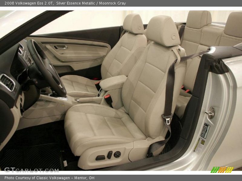 Silver Essence Metallic / Moonrock Gray 2008 Volkswagen Eos 2.0T