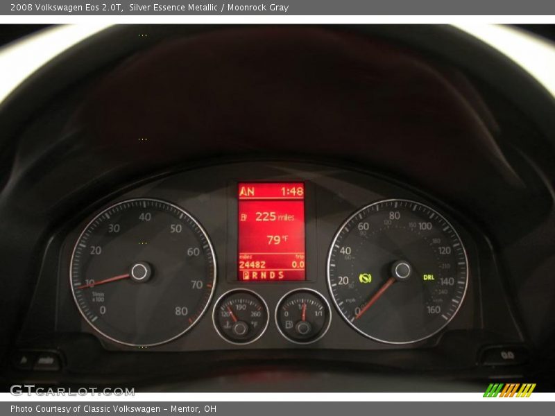 Silver Essence Metallic / Moonrock Gray 2008 Volkswagen Eos 2.0T