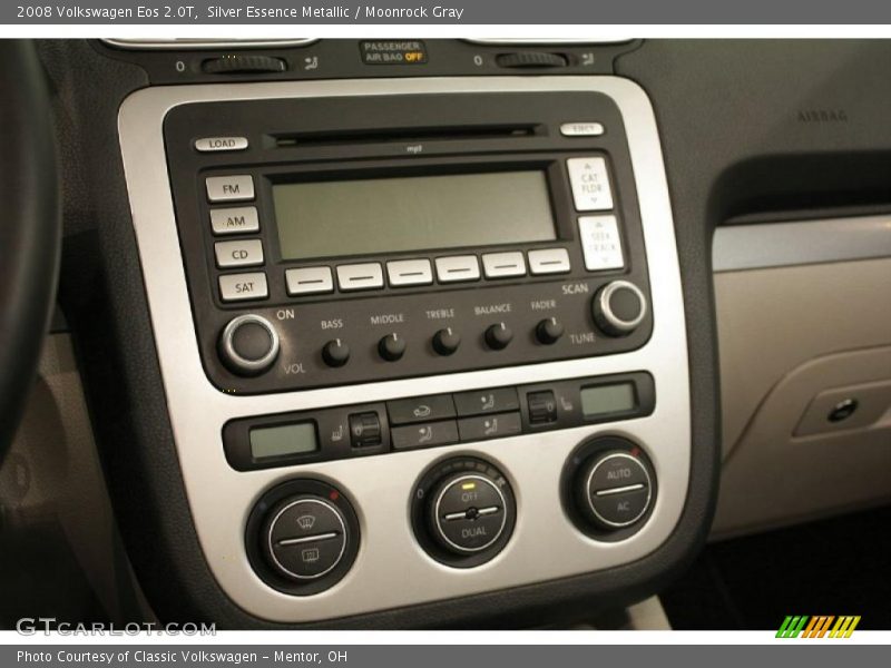 Silver Essence Metallic / Moonrock Gray 2008 Volkswagen Eos 2.0T