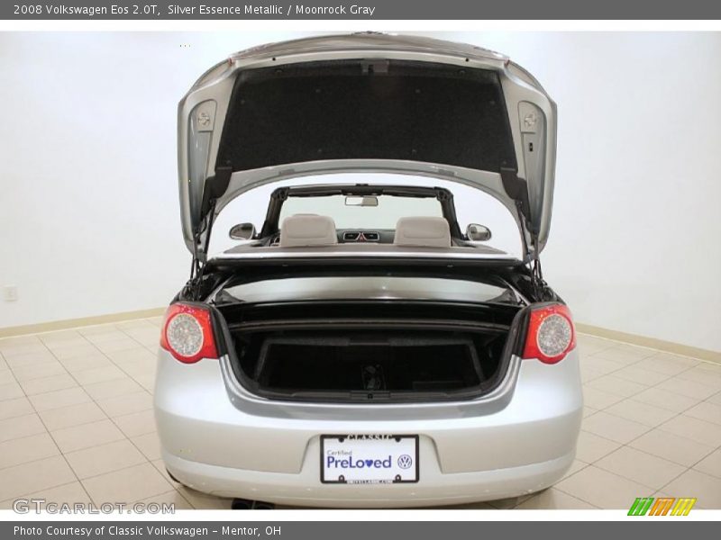 Silver Essence Metallic / Moonrock Gray 2008 Volkswagen Eos 2.0T