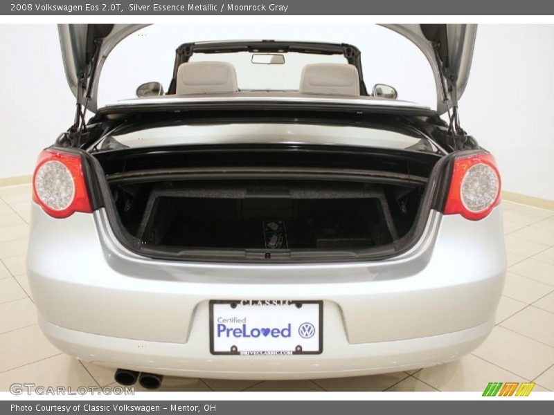 Silver Essence Metallic / Moonrock Gray 2008 Volkswagen Eos 2.0T