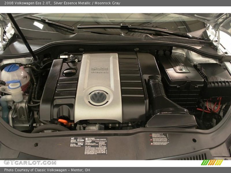 Silver Essence Metallic / Moonrock Gray 2008 Volkswagen Eos 2.0T