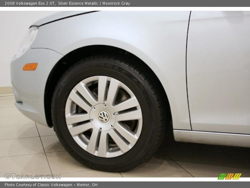 Silver Essence Metallic / Moonrock Gray 2008 Volkswagen Eos 2.0T