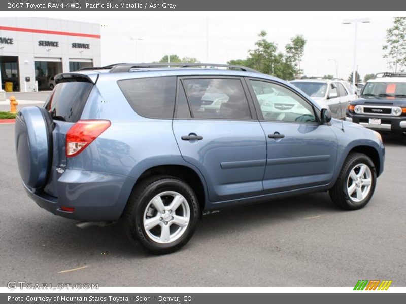 Pacific Blue Metallic / Ash Gray 2007 Toyota RAV4 4WD