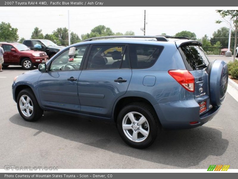 Pacific Blue Metallic / Ash Gray 2007 Toyota RAV4 4WD