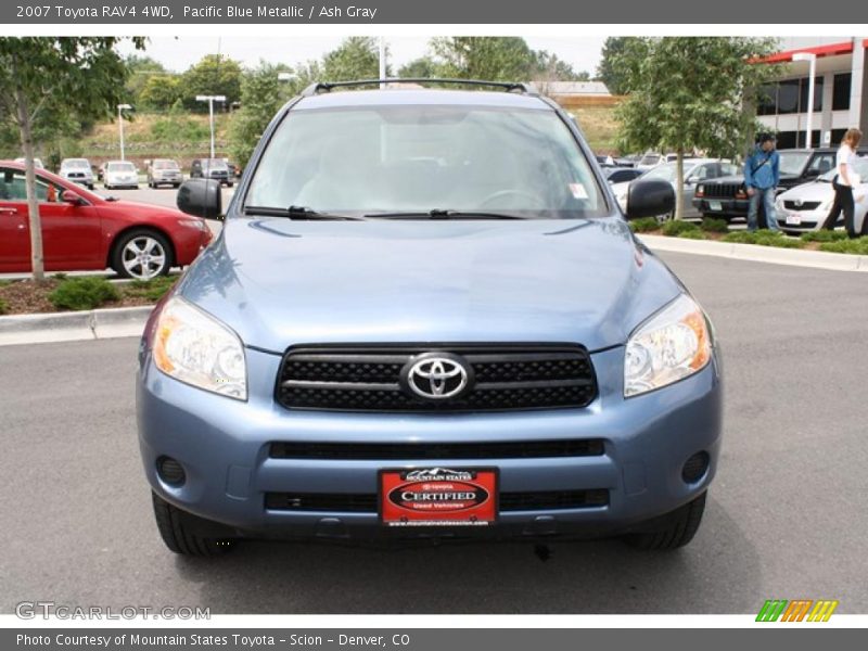 Pacific Blue Metallic / Ash Gray 2007 Toyota RAV4 4WD