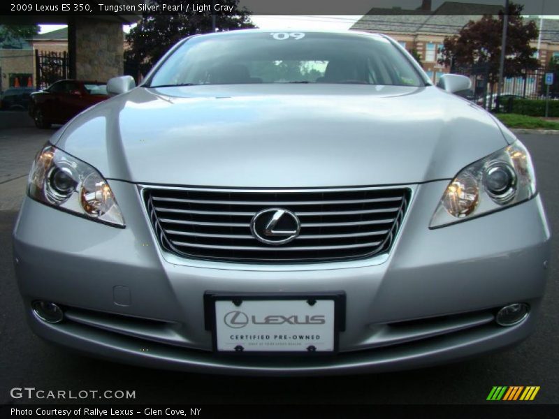 Tungsten Silver Pearl / Light Gray 2009 Lexus ES 350