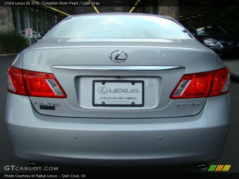 Tungsten Silver Pearl / Light Gray 2009 Lexus ES 350