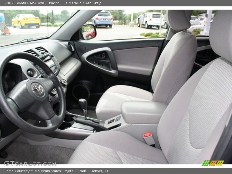 Pacific Blue Metallic / Ash Gray 2007 Toyota RAV4 4WD