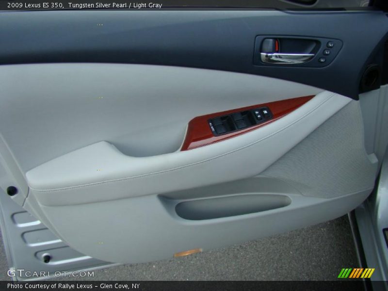 Tungsten Silver Pearl / Light Gray 2009 Lexus ES 350