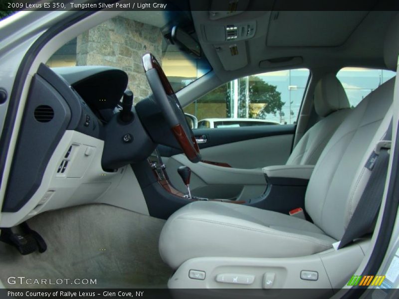 Tungsten Silver Pearl / Light Gray 2009 Lexus ES 350