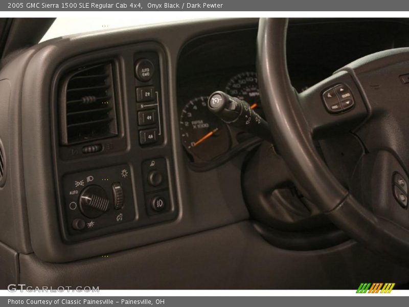 Onyx Black / Dark Pewter 2005 GMC Sierra 1500 SLE Regular Cab 4x4