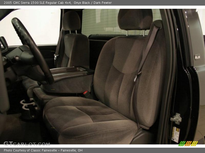 Onyx Black / Dark Pewter 2005 GMC Sierra 1500 SLE Regular Cab 4x4