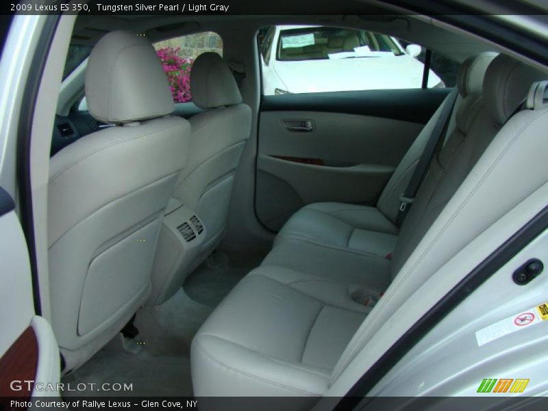Tungsten Silver Pearl / Light Gray 2009 Lexus ES 350