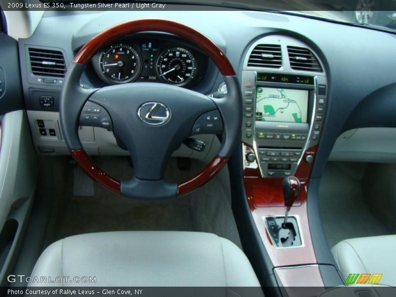 Tungsten Silver Pearl / Light Gray 2009 Lexus ES 350