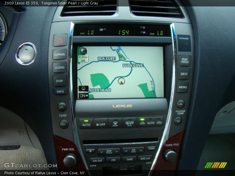 Tungsten Silver Pearl / Light Gray 2009 Lexus ES 350