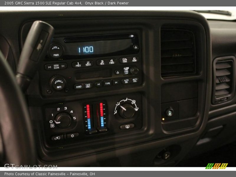 Onyx Black / Dark Pewter 2005 GMC Sierra 1500 SLE Regular Cab 4x4