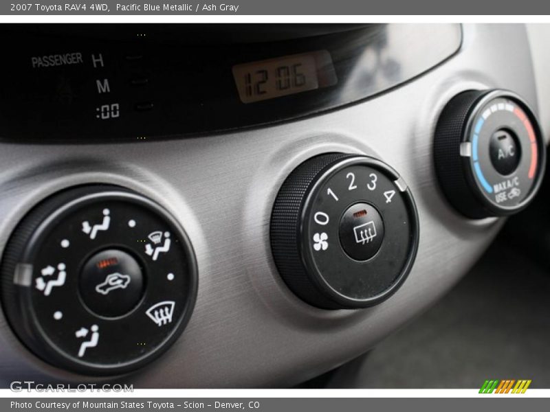 Pacific Blue Metallic / Ash Gray 2007 Toyota RAV4 4WD