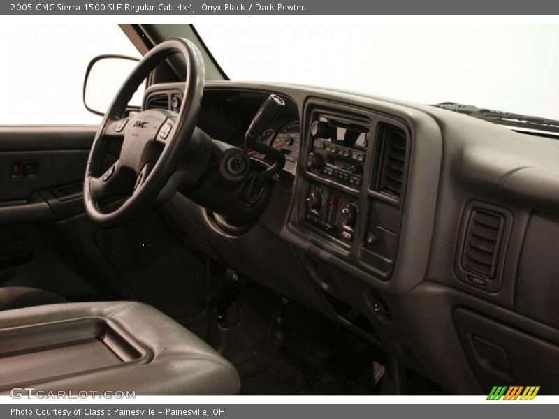 Onyx Black / Dark Pewter 2005 GMC Sierra 1500 SLE Regular Cab 4x4