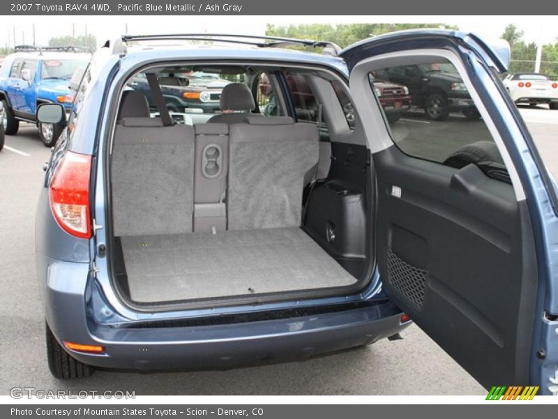 Pacific Blue Metallic / Ash Gray 2007 Toyota RAV4 4WD