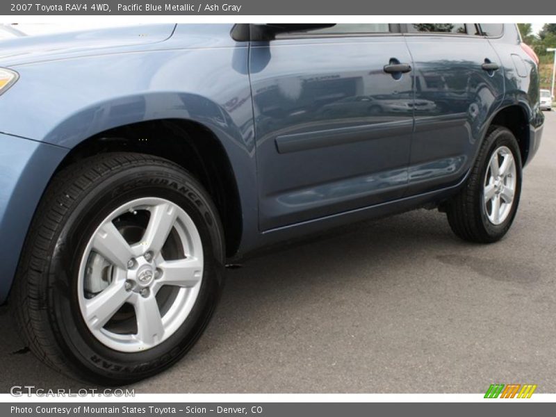 Pacific Blue Metallic / Ash Gray 2007 Toyota RAV4 4WD