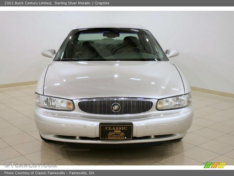 Sterling Silver Metallic / Graphite 2001 Buick Century Limited