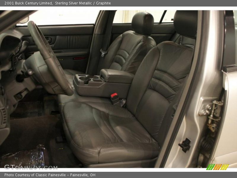 Sterling Silver Metallic / Graphite 2001 Buick Century Limited