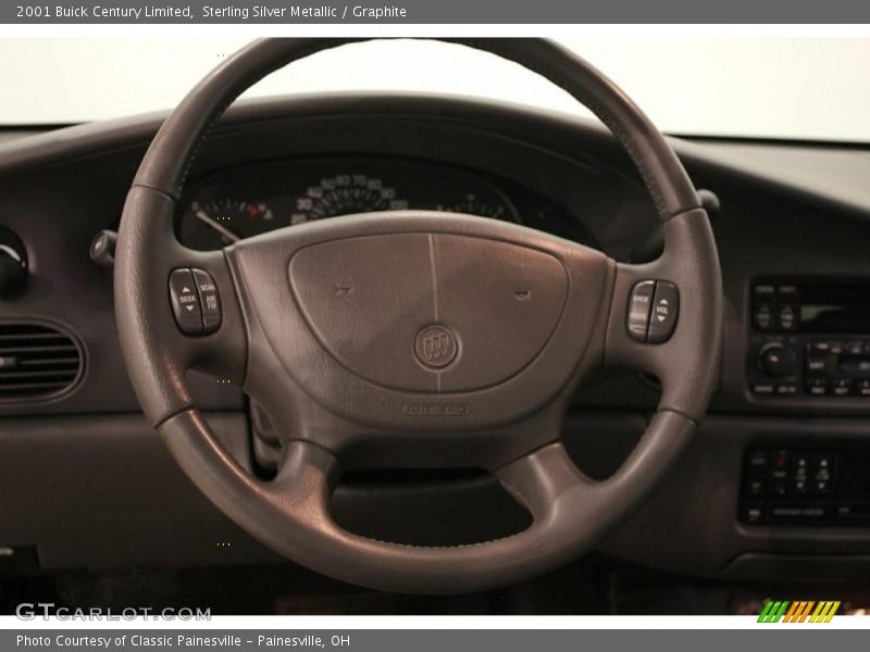 Sterling Silver Metallic / Graphite 2001 Buick Century Limited