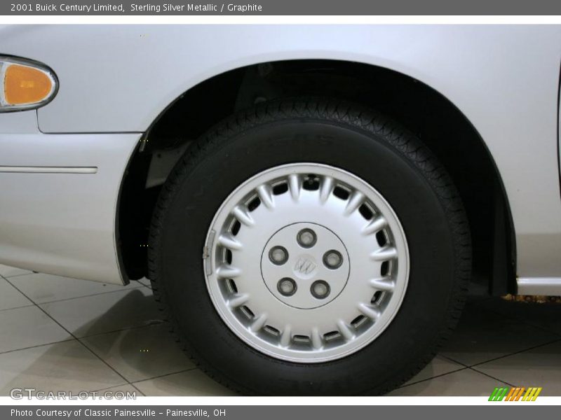 Sterling Silver Metallic / Graphite 2001 Buick Century Limited