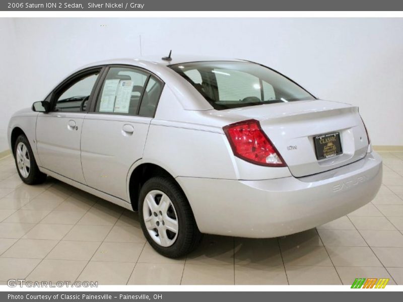 Silver Nickel / Gray 2006 Saturn ION 2 Sedan