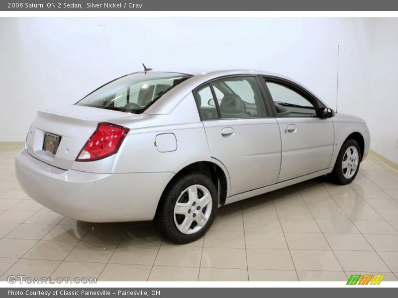 Silver Nickel / Gray 2006 Saturn ION 2 Sedan