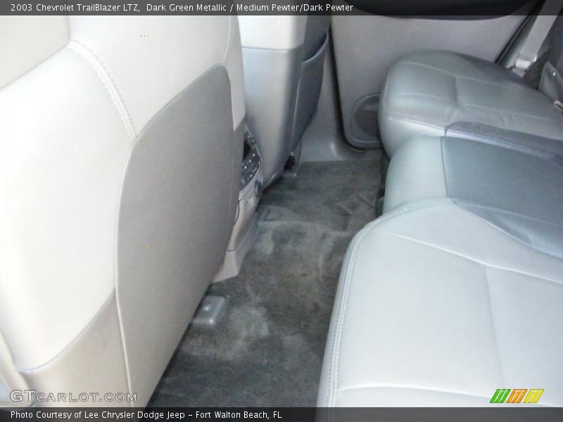 Dark Green Metallic / Medium Pewter/Dark Pewter 2003 Chevrolet TrailBlazer LTZ