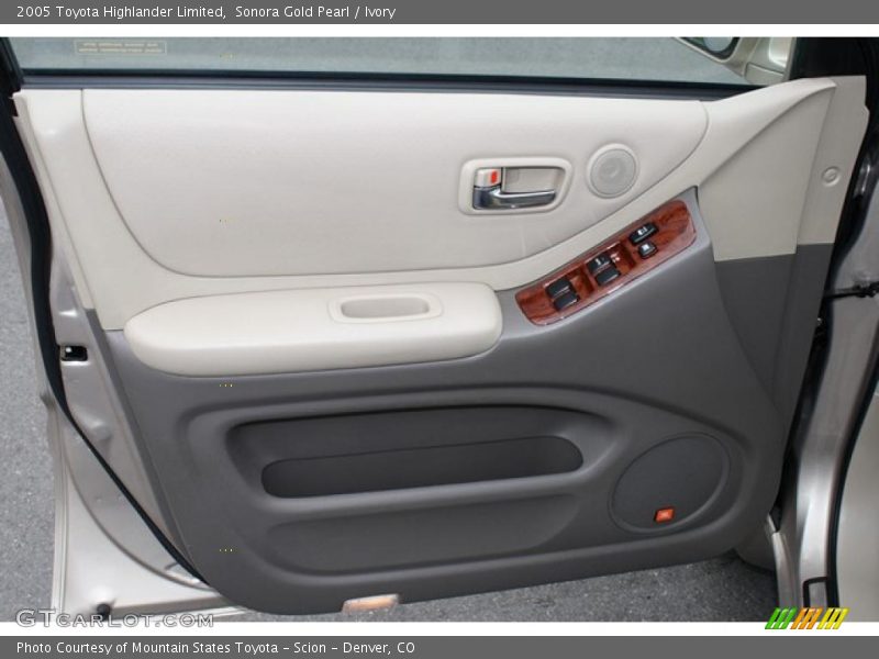Sonora Gold Pearl / Ivory 2005 Toyota Highlander Limited