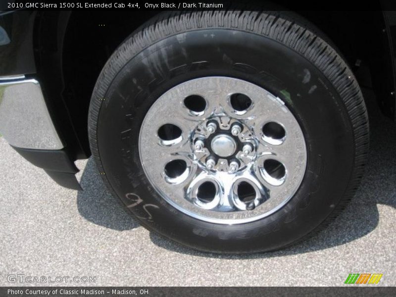 Onyx Black / Dark Titanium 2010 GMC Sierra 1500 SL Extended Cab 4x4