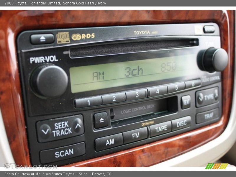 Sonora Gold Pearl / Ivory 2005 Toyota Highlander Limited