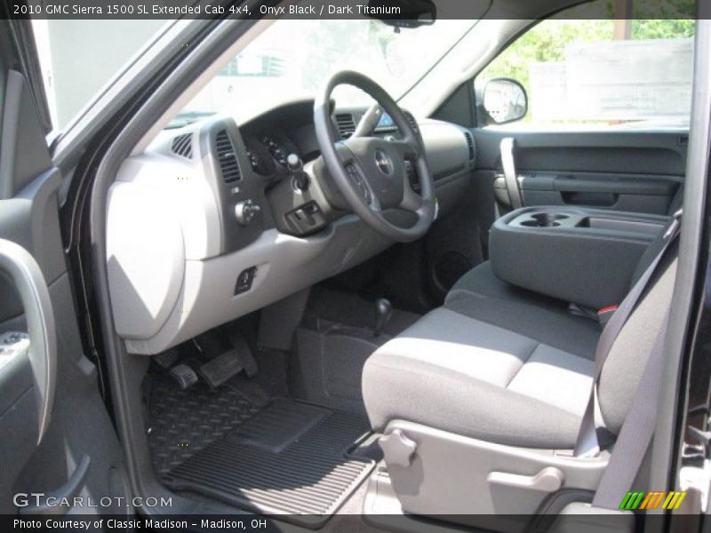 Onyx Black / Dark Titanium 2010 GMC Sierra 1500 SL Extended Cab 4x4