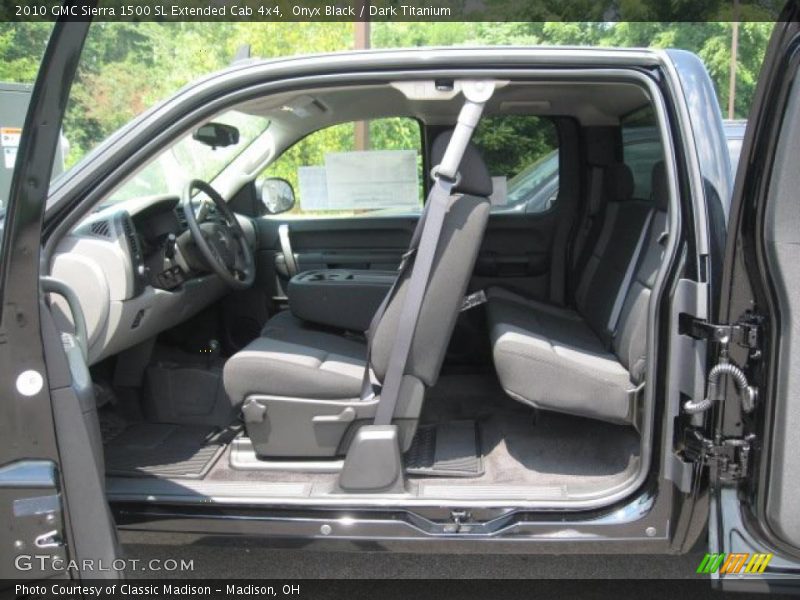 Onyx Black / Dark Titanium 2010 GMC Sierra 1500 SL Extended Cab 4x4