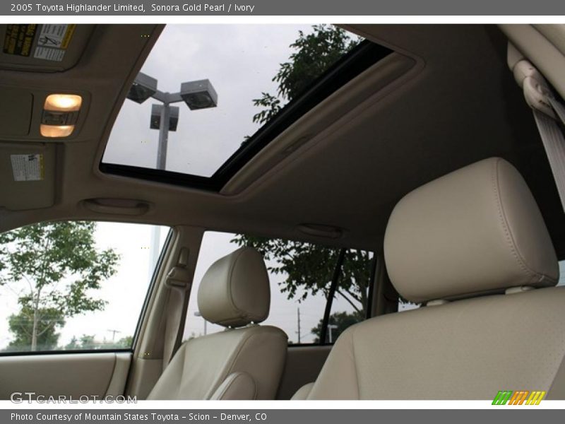 Sonora Gold Pearl / Ivory 2005 Toyota Highlander Limited