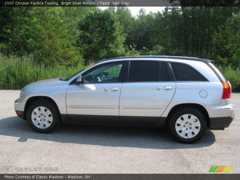 Bright Silver Metallic / Pastel Slate Gray 2007 Chrysler Pacifica Touring