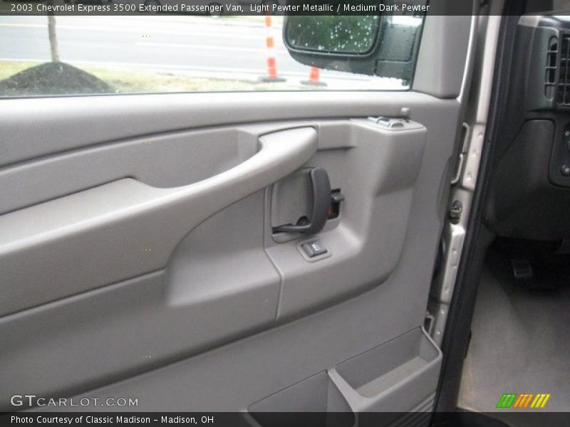 Light Pewter Metallic / Medium Dark Pewter 2003 Chevrolet Express 3500 Extended Passenger Van