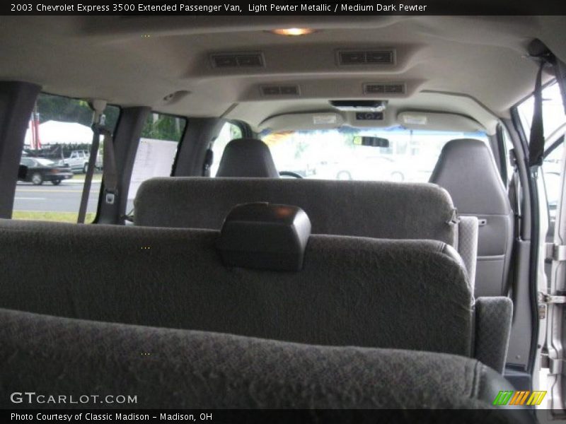 Light Pewter Metallic / Medium Dark Pewter 2003 Chevrolet Express 3500 Extended Passenger Van