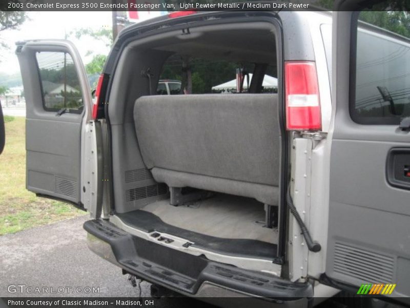 Light Pewter Metallic / Medium Dark Pewter 2003 Chevrolet Express 3500 Extended Passenger Van