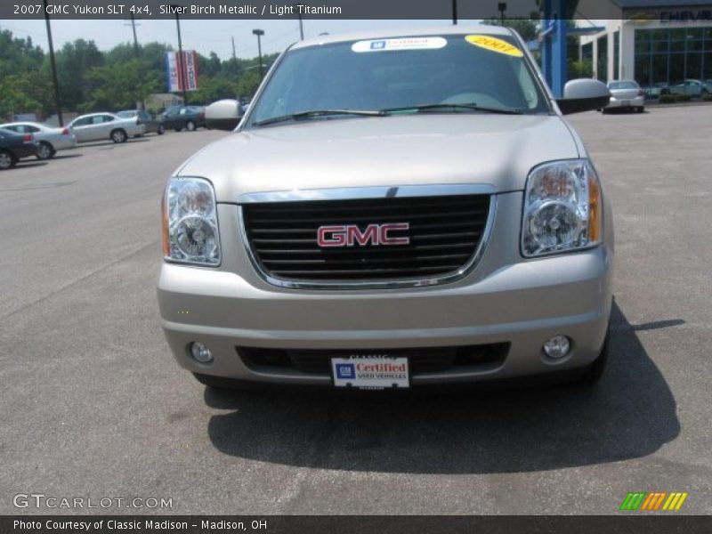 Silver Birch Metallic / Light Titanium 2007 GMC Yukon SLT 4x4