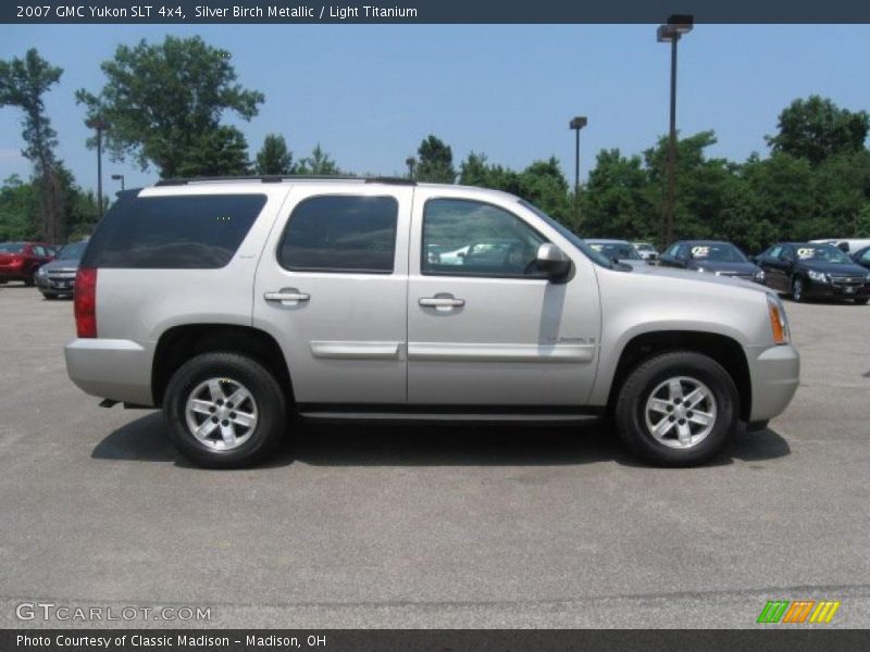 Silver Birch Metallic / Light Titanium 2007 GMC Yukon SLT 4x4