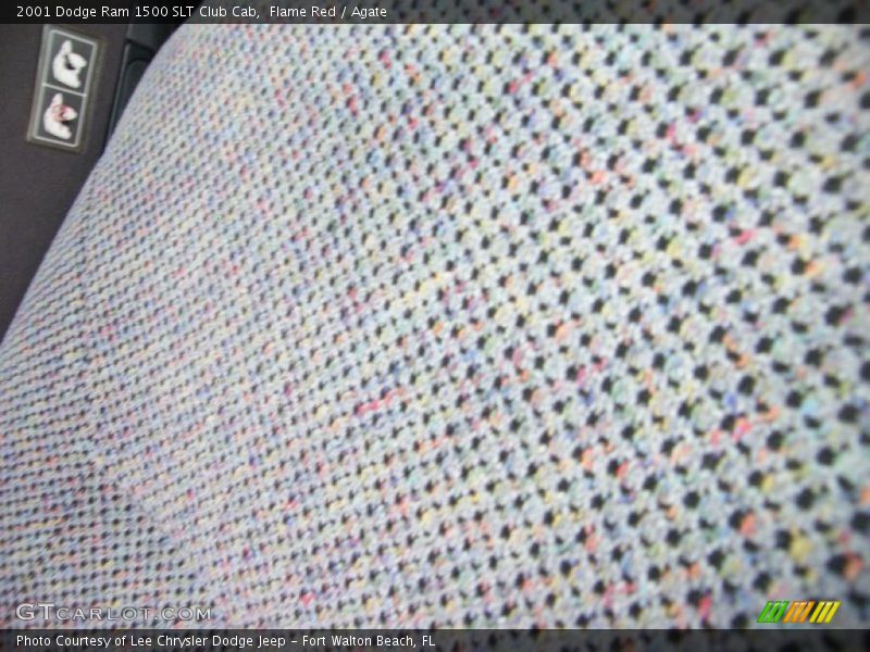 Flame Red / Agate 2001 Dodge Ram 1500 SLT Club Cab