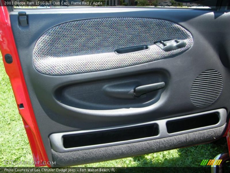 Flame Red / Agate 2001 Dodge Ram 1500 SLT Club Cab