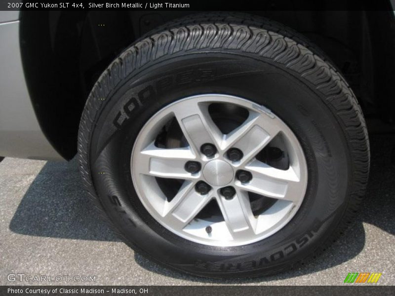 Silver Birch Metallic / Light Titanium 2007 GMC Yukon SLT 4x4