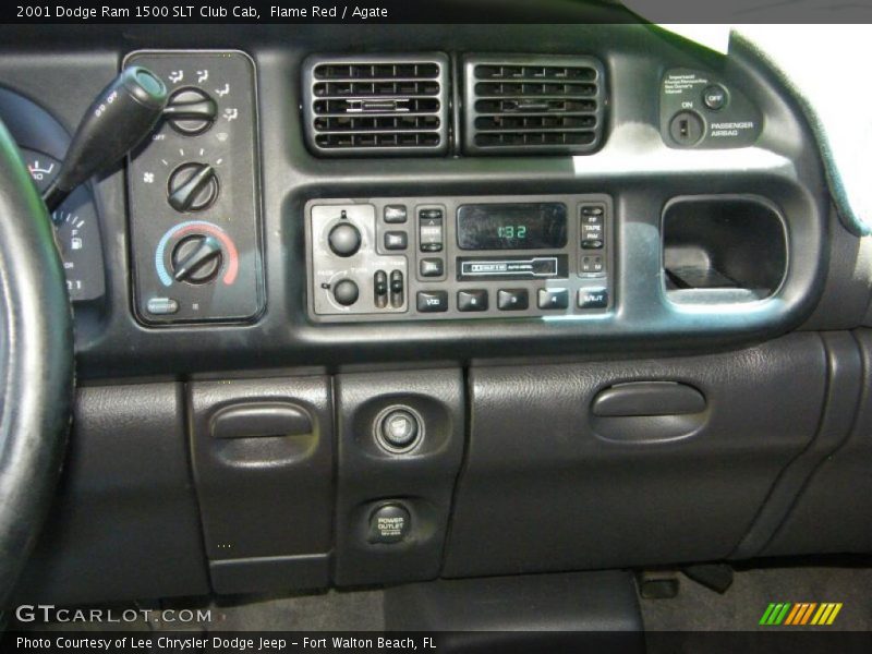 Flame Red / Agate 2001 Dodge Ram 1500 SLT Club Cab